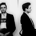 Johnny Cash Mug Shot Horizontal