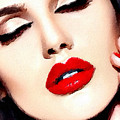 Love And Passion Portrait Of A Woman Crop